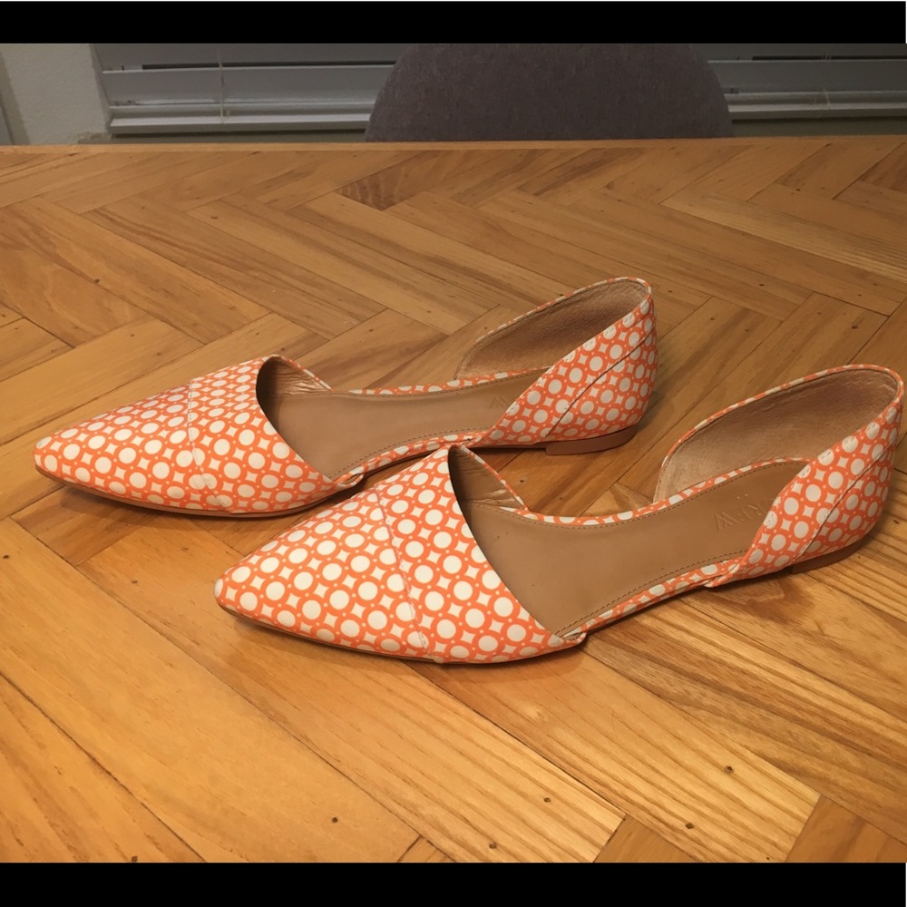 J Crew pointed toe flats